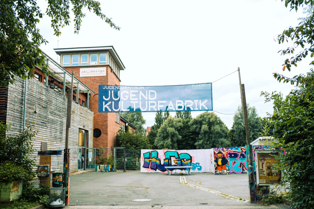 Jungendkulturfabrik Fulda Außenbereich